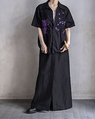 NOMA t.d. /Flower Hand Embroidery Shirt