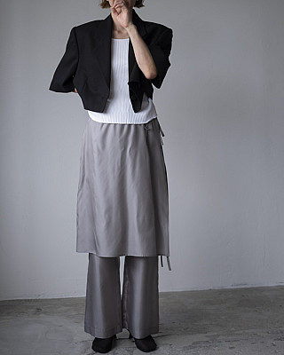 ENFOLD /HALF-SLEEVES JACKET