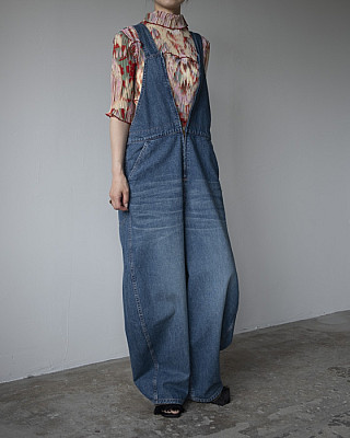 currentage / denim salopette