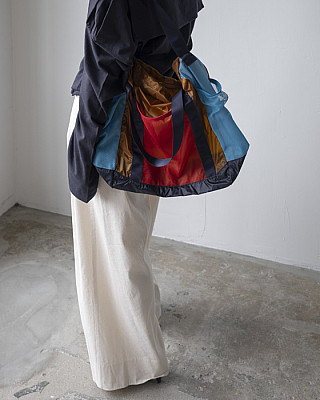 HOLIDAY /PACKABLE STRAP TOTE BAG(CRAZY)