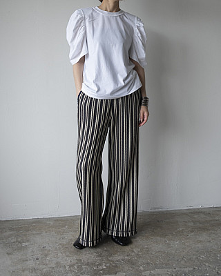 currentage / puff T-shirt (WHITE)