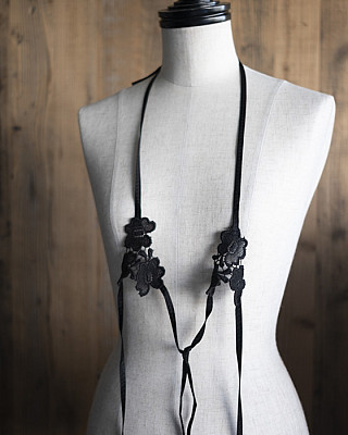 pan / bischoff butterfly lace bra
