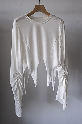 JUN MIKAMI / CUT AUD SEW LONG SLEEVE