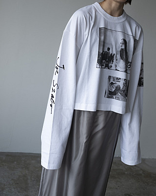 HOLIDAY/SUPER FINE DRY CROPPED L/S T-SHIRT(Joe Szabo)
