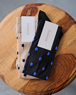 babaco/ SHEER DOT STOCKING