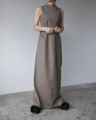 Gabriela Coll Garments/ NO.271 FINE WOOL CENTER SEAMS DRESS
