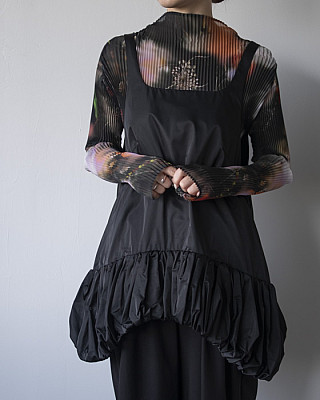 ENFOLD/ DROP-HEM CAMISOLE VEST