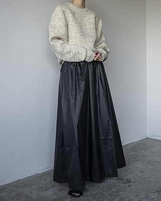 gabrielacollgarments/ NO.341 TECHNICAL OVERSIZED SKIRT