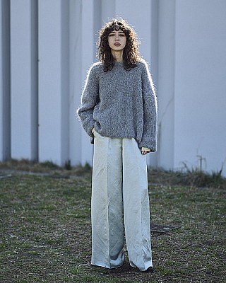 villd/ drawstring Wide pants