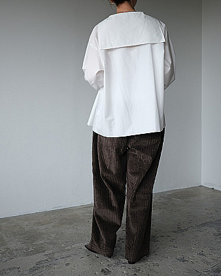 villd / zip sailor shirt
