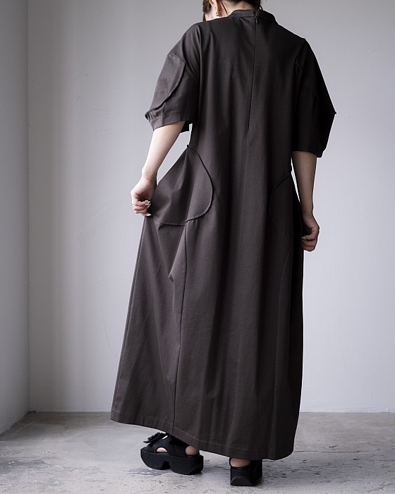 エンフォルド  SOLID DRESS ロングワンピース　今期　新品