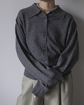 crinkle crinkle crinkle / slow off knit top