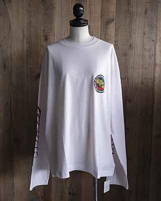 HOLIDAY / SUPER FINE L/S T-SHIRT(RASTER CIRCLE)