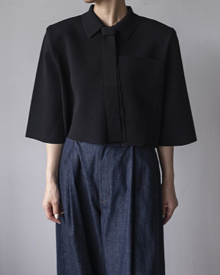 ENFOLD/ TAI KNIT-SHIRT
