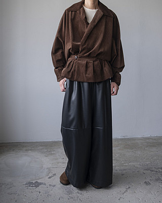 BISOWN /MIXED-WALE CACHECOEUR JACKET