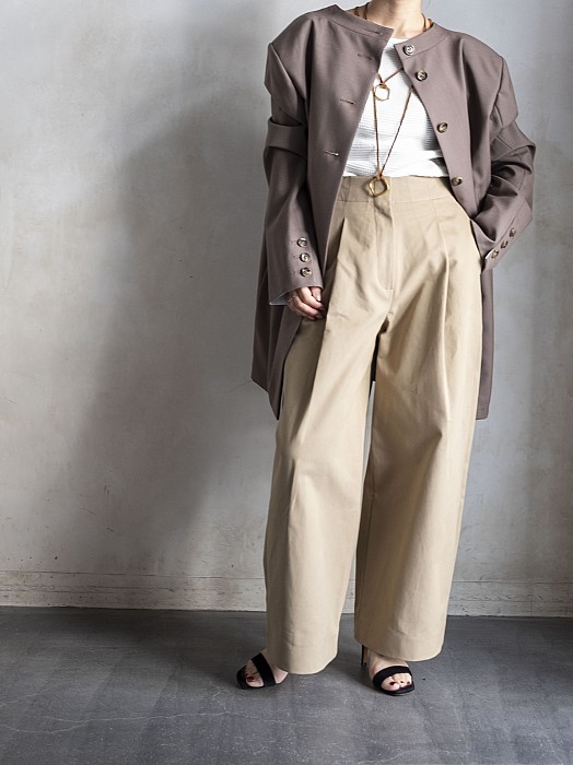 VONIQUE / STUDIO NICHOLSON/classic pants<sale>