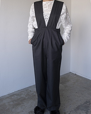 SEEALL/ TASUKI PANTS (charcoal)