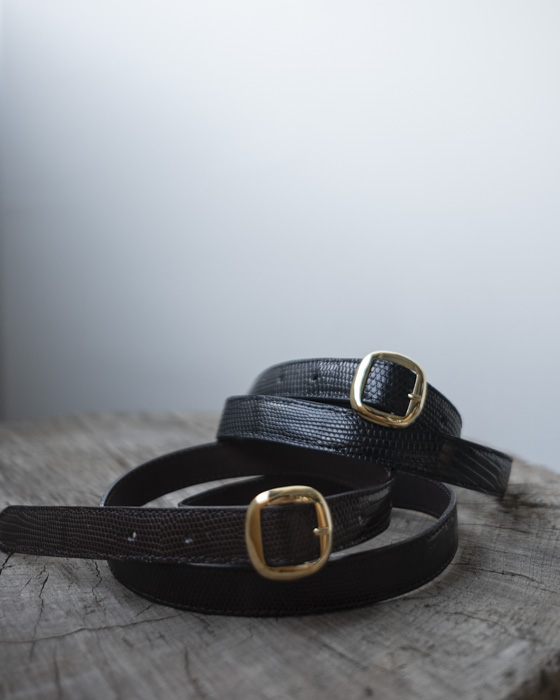VONIQUE / BISOWN / LIZARD SQUARE BELT
