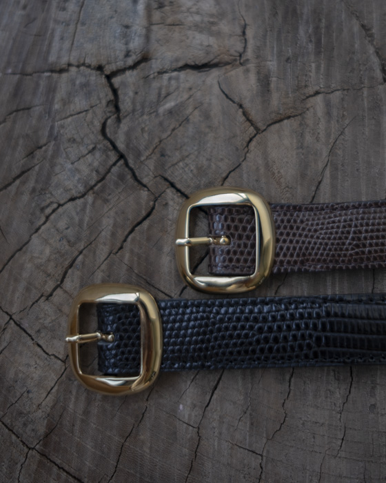 VONIQUE / BISOWN / LIZARD SQUARE BELT