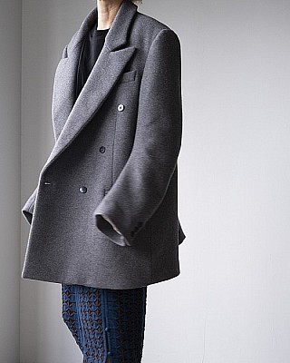 Niccolo Pasqualetti /Gray Alfa Coat In Grey