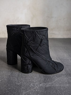 MM6 Maison Margiela / block heel ankle boots[SALE]