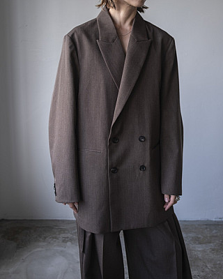 villd / Wool Double-breasted jacket
