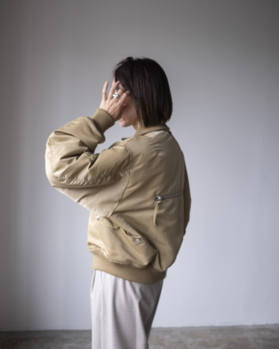 VONIQUE / JUN MIKAMI / フライトジャケット(キャメル)