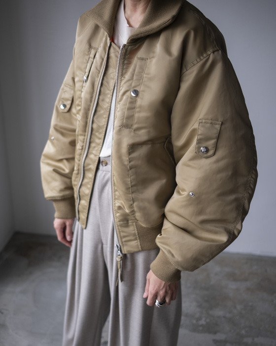 VONIQUE / JUN MIKAMI / フライトジャケット(キャメル)