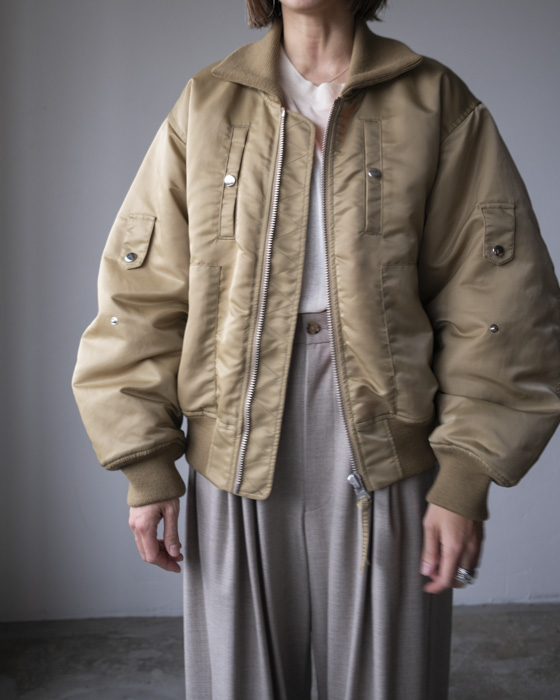 VONIQUE / JUN MIKAMI / フライトジャケット(キャメル)