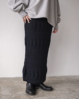 OPEN SESAME CLUB/ links straight skirt