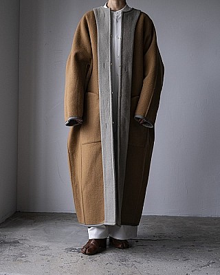 JUN MIKAMI/ reversible coat