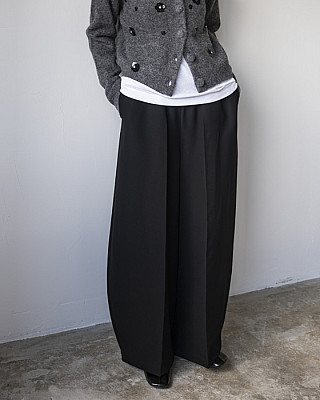 ENFOLD /STRIGHT COCOON PANTS