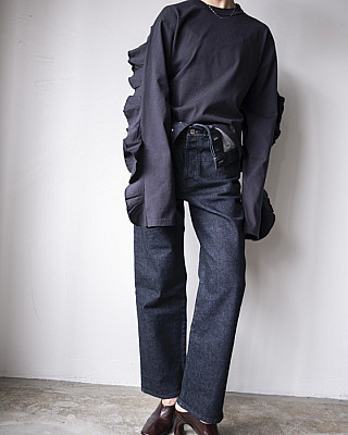 QUIITO/ REDENIM W WAIST PT (INDIGO)