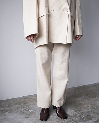 ARCHI/ DRY WOOL TAILOR PANTS