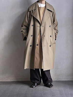 CURRENTAGE/Trench Coat