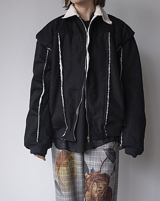 RENATABRENHA/ over jacket (BLK)