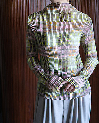 JULIA HEUER/  LEE PLEATED TOP RADOMIR