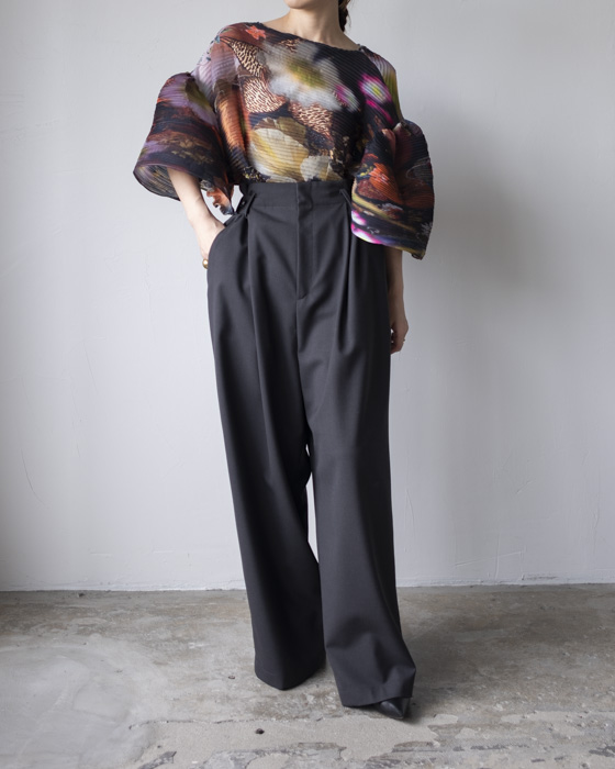 VONIQUE / JULIA HEUER/ ROBIN HANDPLEATED TOP IN NOLA