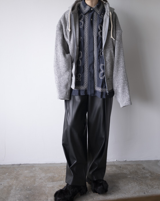 VONIQUE / HOLIDAY / THERMAL PRO FLEECE ZIP-UP HOODIE