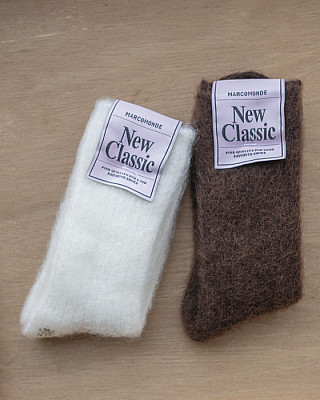 marcomonde/ mohair tabi socks 20