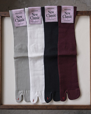 marcomonde / high gauge cotton tabi socks 20