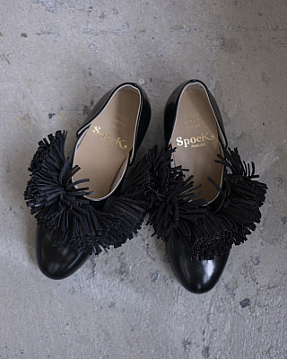 crinkle crinkle crinkle × spock shose|BLACK