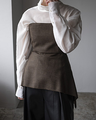 villd / wool bustier