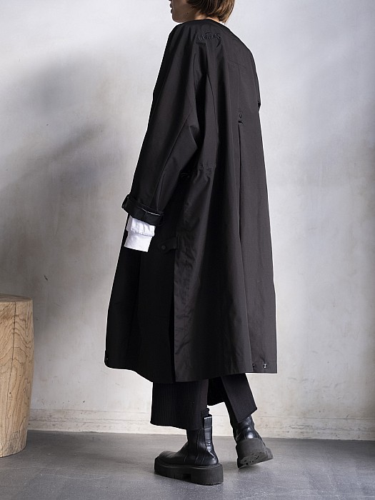 【SALE】JUN MIKAMI / WILD THINGS ×  JUN MIKAMI /Shell coat (black)