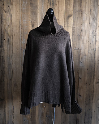 SEEALL/OVERSIZED HIGHNECK SWEATER
