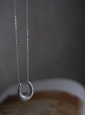 8UEDE / Pure Tao Necklace / L (Silver)