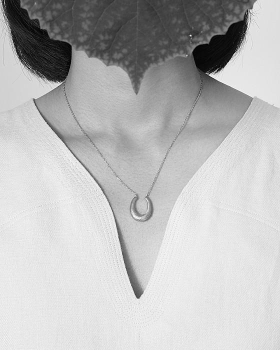 8UEDE/Pure Tao Necklace / S (silver)
