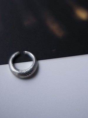 8UEDE / Pure Tao Ring / S (silver)