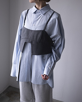 ENFOLD/ CAMISOLE PARTS (gray)